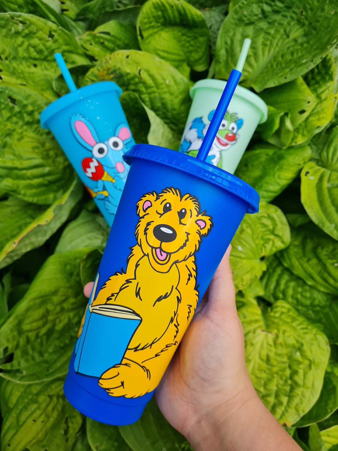 Bear in the Big Blue House Inspired Cold Cup | Nostalgia | Childhood ...