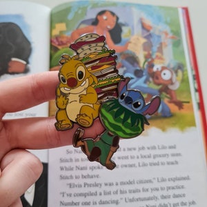 Conjunto de alfinetes inspirados em ponto melancia e primo Reuben