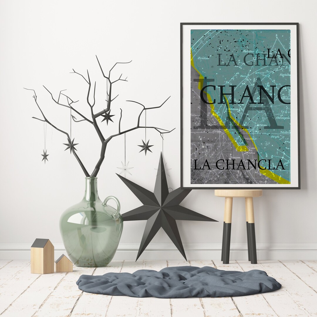 LA CHANCLA Art Print Mexican Folk Art Modern LATIN Art - Etsy