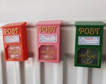 toy post box with letters