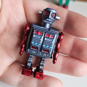 Mini Vintage Retro Robots Figure 5.3cm Chunky Robot