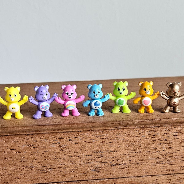 Miniature 2cm Care Bear Toy For Dolls House