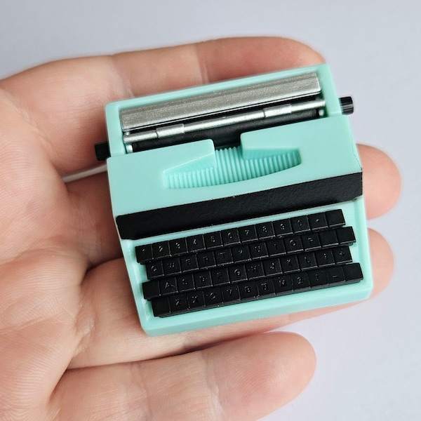 Miniature Retro Style Typewriter