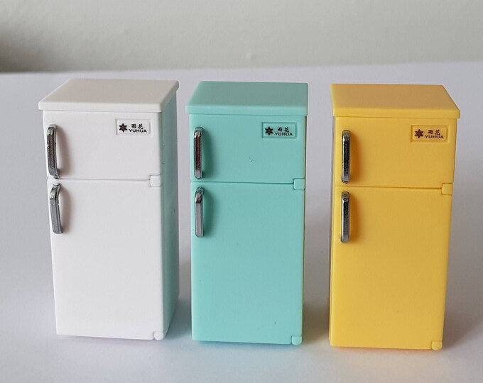 Miniature 5cm Tall Fridge Freezer Refridgerator Etsy