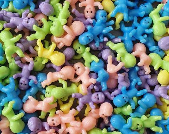 12pcs MINI PLASTIC BABIES All Skins Instant Collection Tiny Etsy