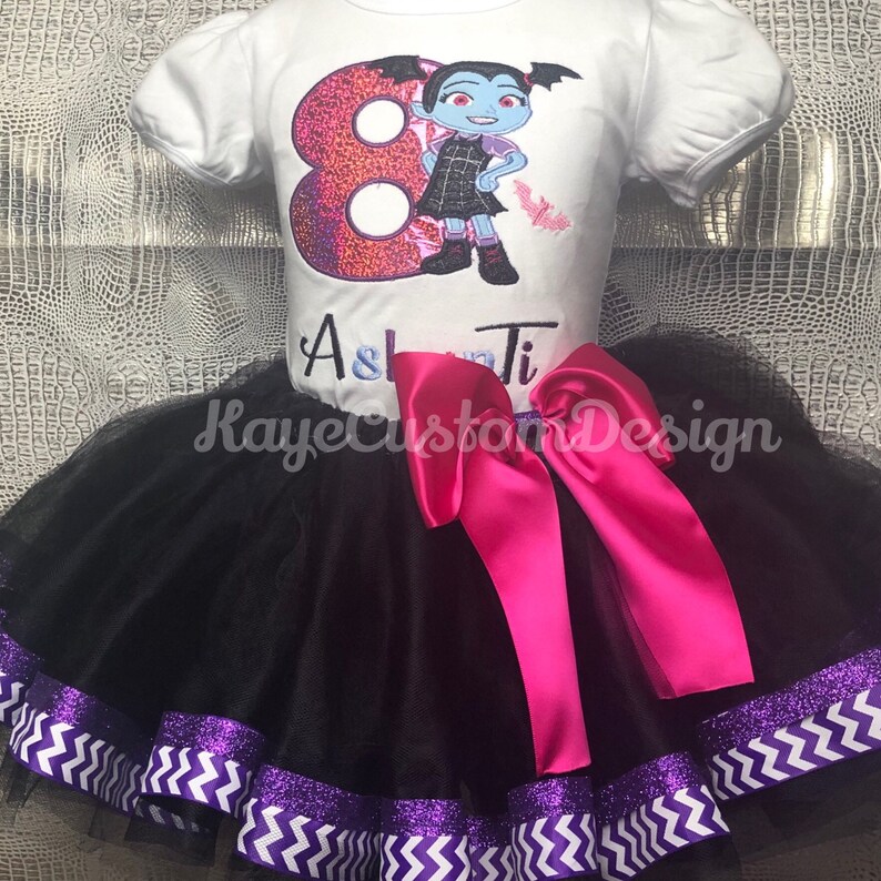 vampirina birthday tutu