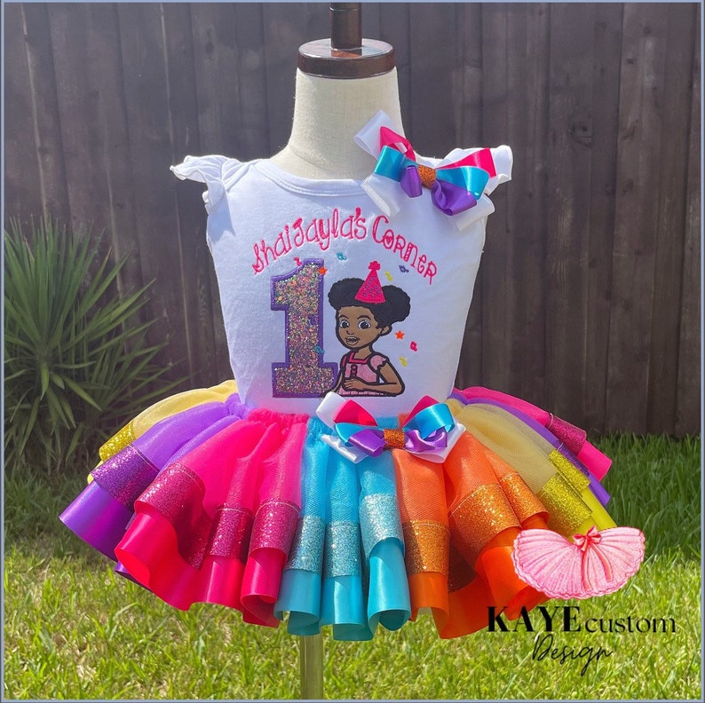 Gracie Corner Birthday Tutu Outfit Custom Gracies Corner Etsy