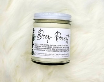 15/% of proceeds go towards community fundraisers /& 3 oz Soy Candles Hand Poured Phthalate Free Tins Deep Forest Dreams 6 oz