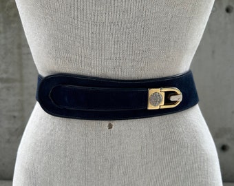 Anne Klein for Calderon Vintage 80\'s Leather Belt Size Small 1980s/90s Anne Klein for Calderon Brown Leather Belt - Etsy main image 3