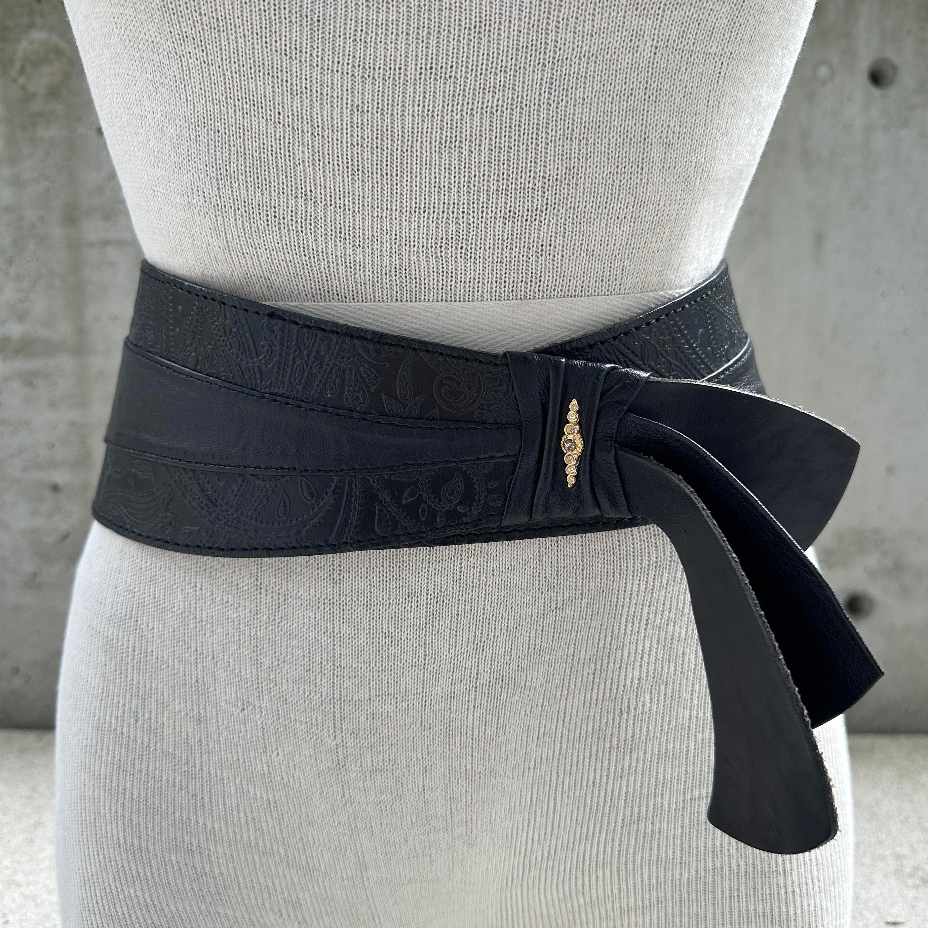 thick black belt for dress The Hercules Belt