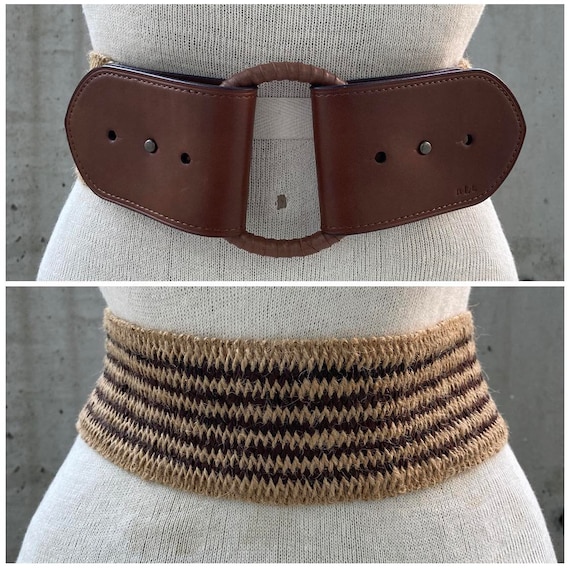 Ceinture en jute outlet