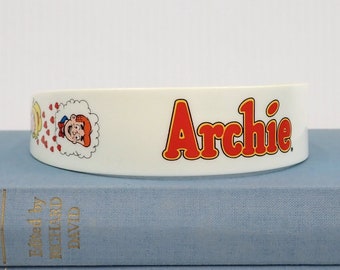Vintage 1990s Archie comics off white acrylic headband, Betty and Veronica, Archie cartoons novelty, kidcore aesthetic, Riverdale fan gift