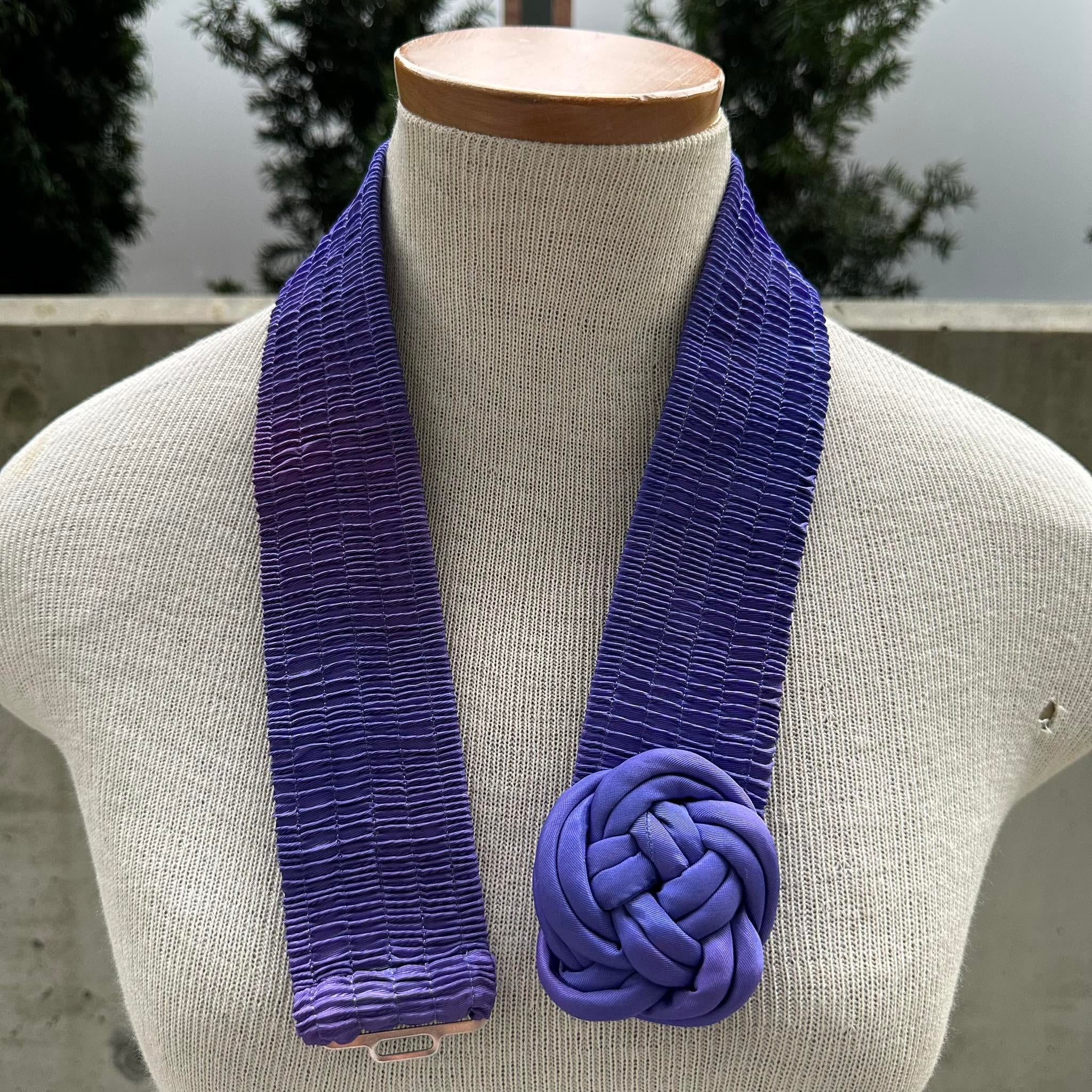 Vintage Pink Purple Stripe Belt Mardi Twisted Wrap Darla was designed for dancing. A twist on our beloved Darby  main image 2