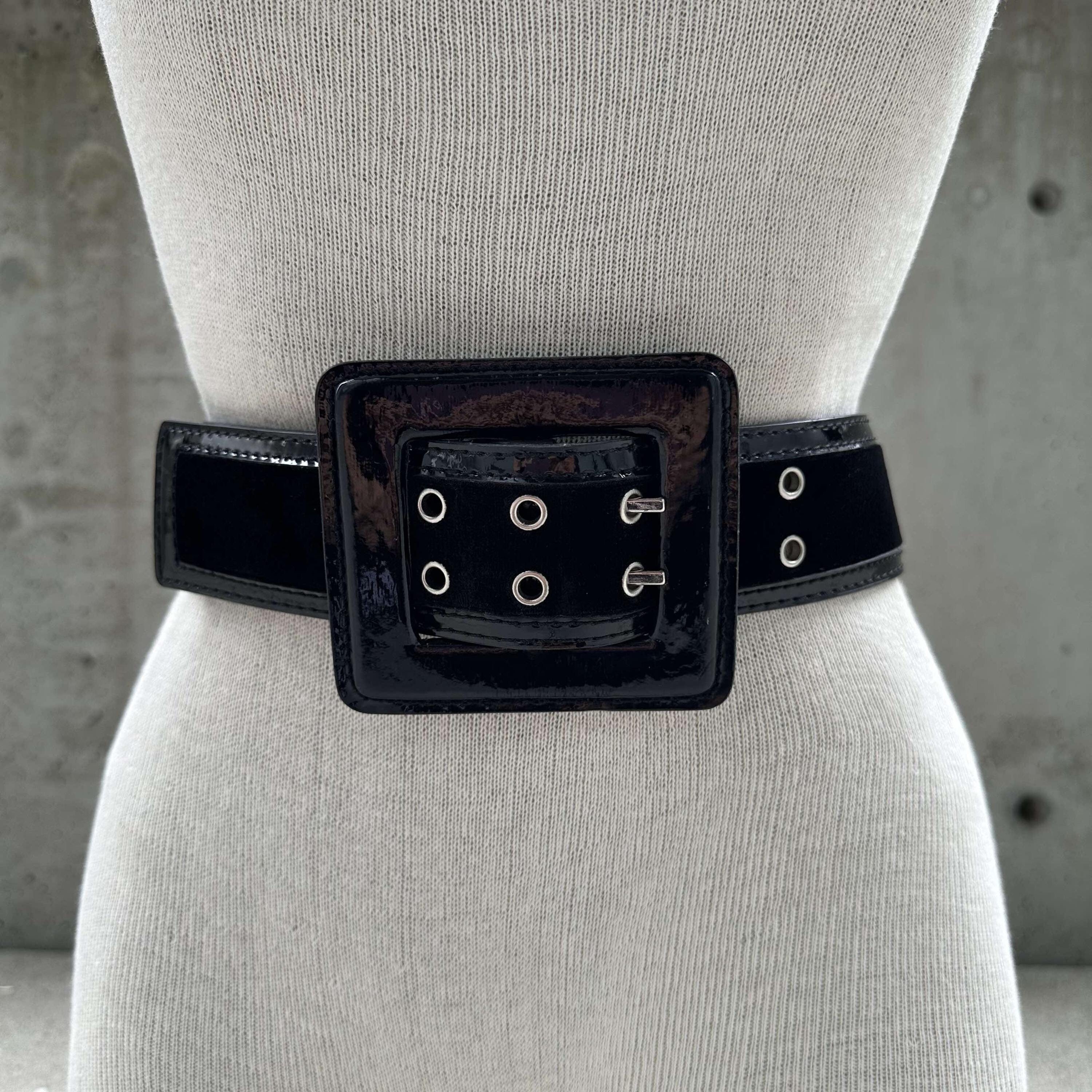 Amazon.com: JASGOOD 2 Pack Women Skinny PU Leather Belt