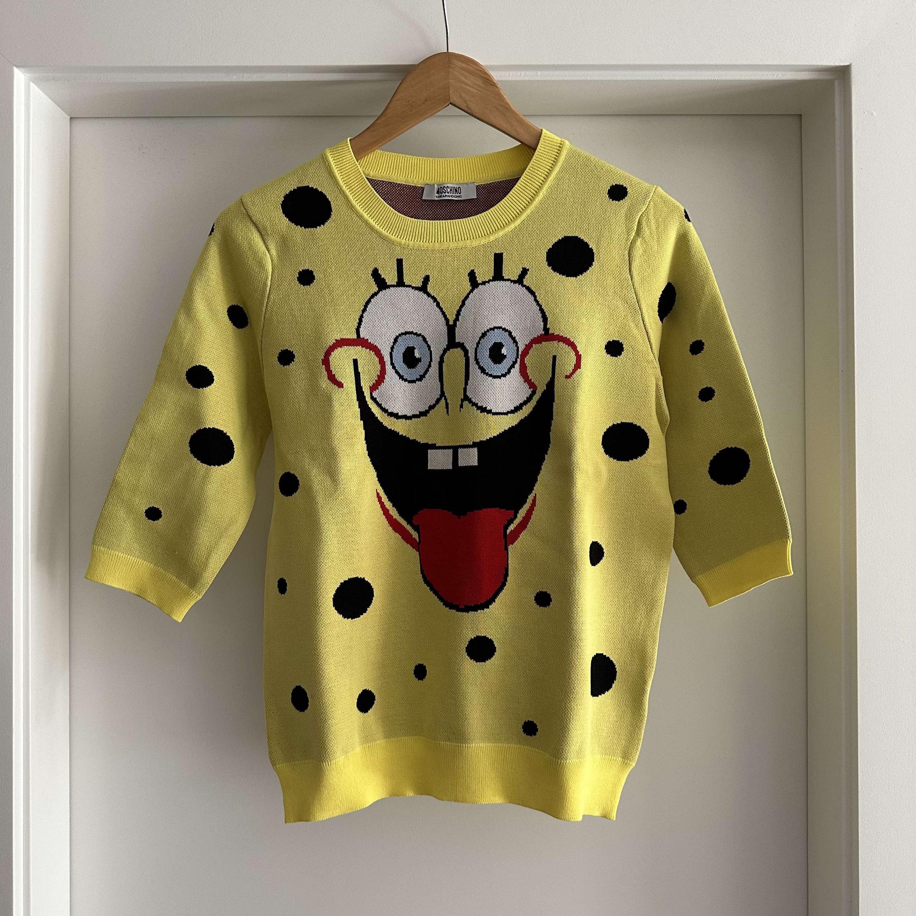 MOSCHINO モスキーノ スポンジボブ チェーン付 タンクトップ MOSCHINO