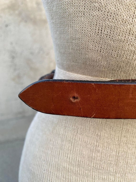 VTG 90’s Chicos Braided Wide Leather Belt Silver Buckle Boho Western Festival OS il_340x270.4966995359_l0ug.jpg main image 2