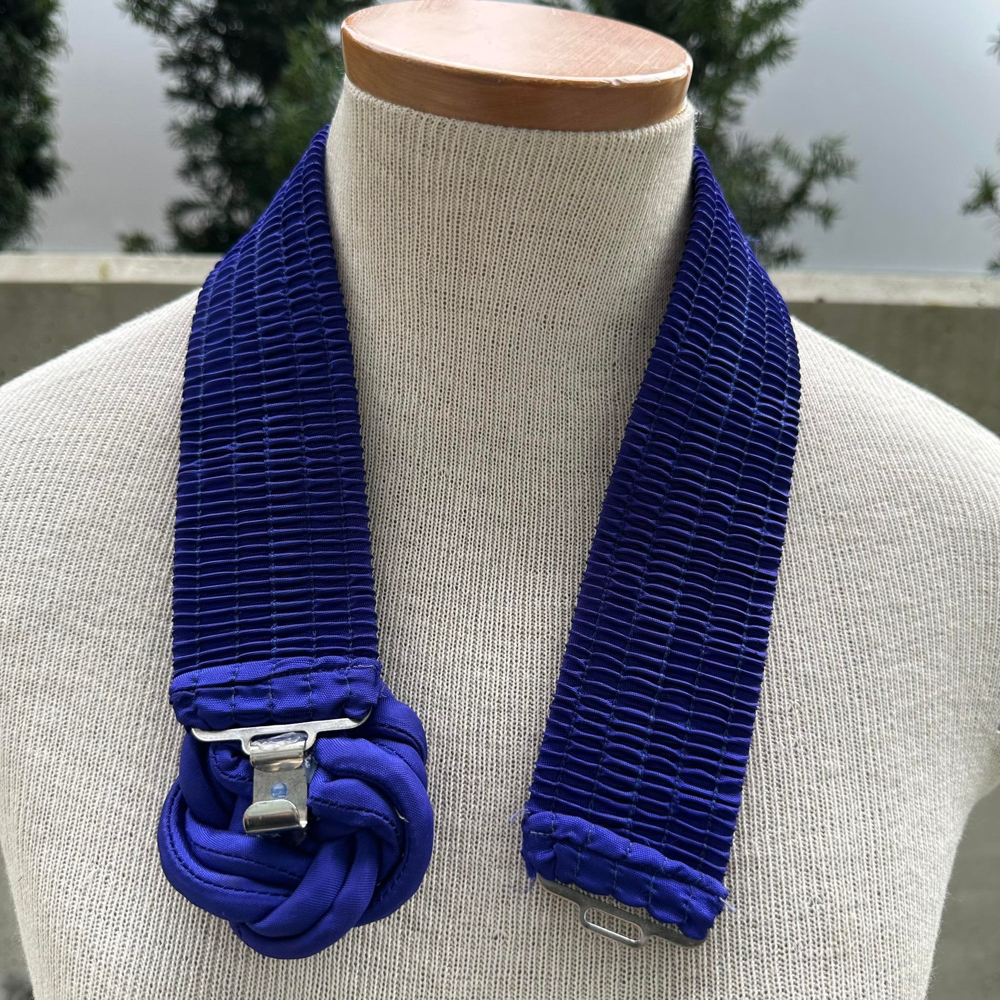 VINTAGE Fancy Royal Blue Fabric Belt f/863/a20792a1401c96d5f35dd7_l__70749.jpg main image 4