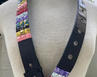 glamlips DESIGN-BELT ベア オールインワン Γυναικεία Ζώνη Διπλής Οψεως Calvin Klein Mono Pl Rev Lthr