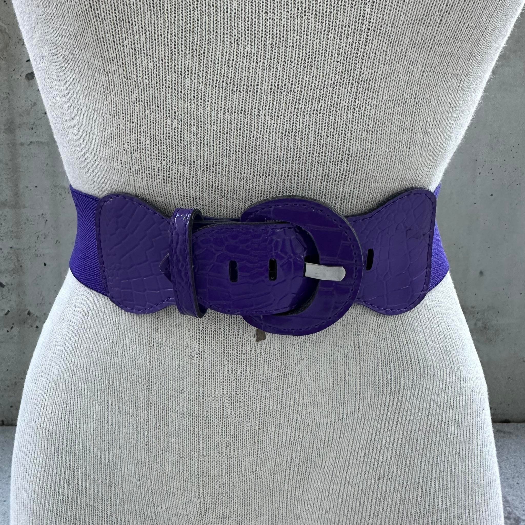Vintage 80’s OMEGA Emerald Suede Waist Belt Style 4814 Medium B1199 - Green Suede Belt - Double J Saddlery main image 4