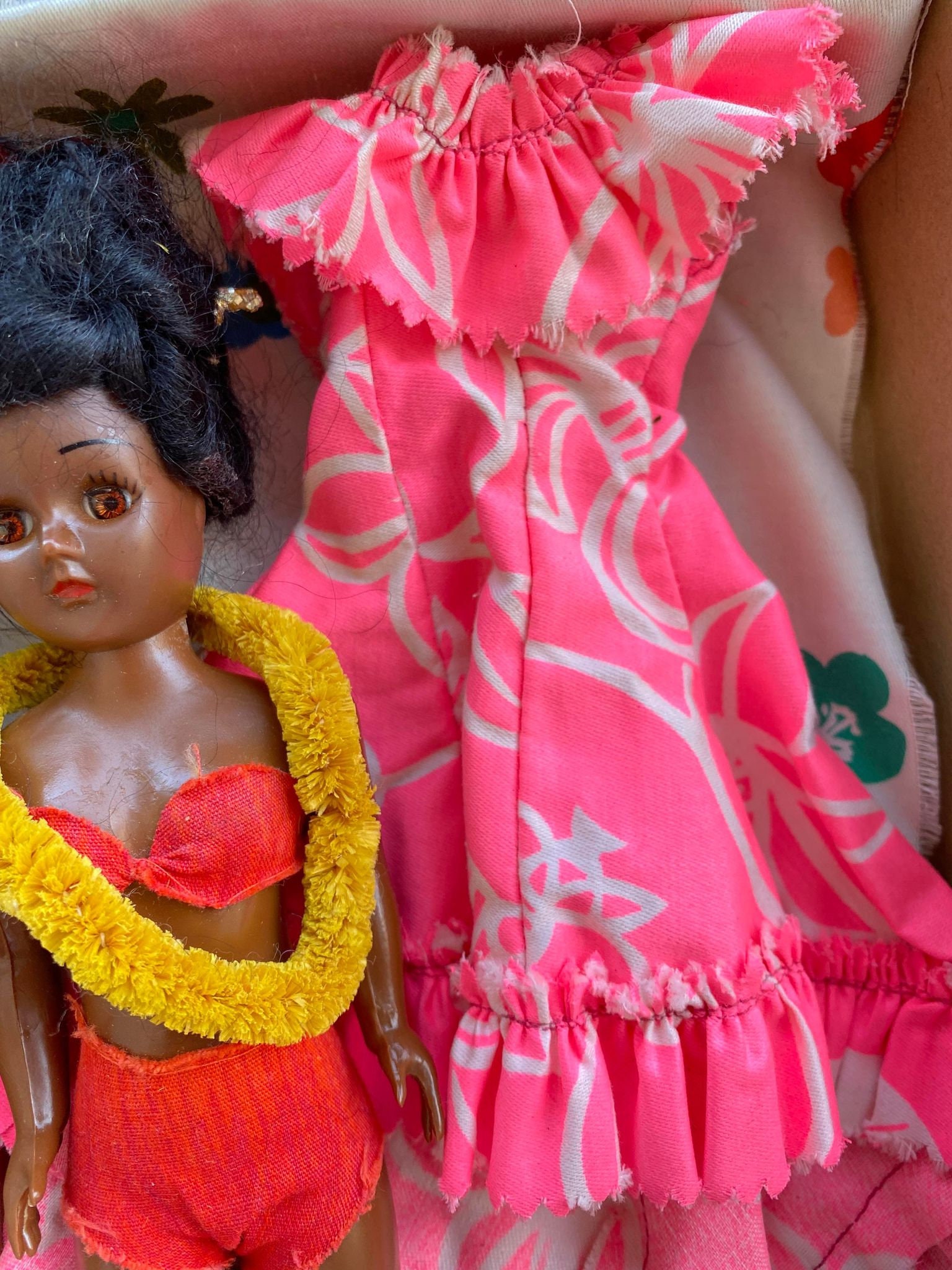 Vintage Elsie Denney Inc Hawaiian Doll Hawaiian Souvenir Etsy