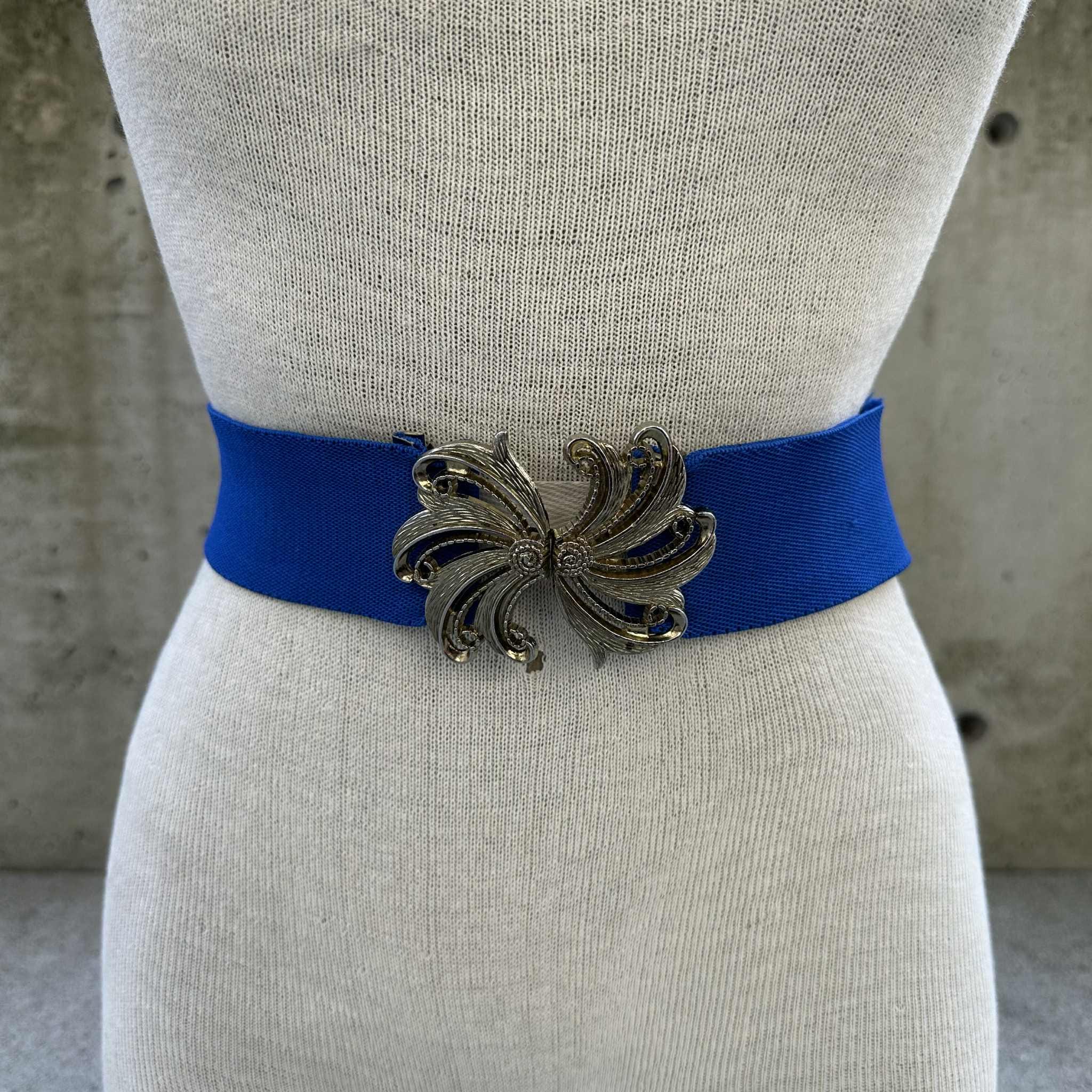 Electric Blue Belt - Etsy