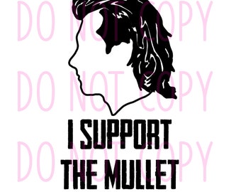 wallpapers Morgan Wallen Mullet Svg etsy