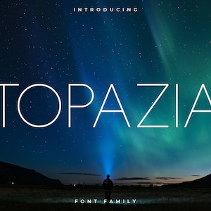 Topazia Font Family - Sans Serif