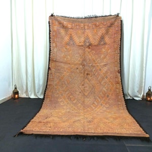 Authentic Moroccan Rug- 5x9 Vintage Moroccan Rug- Nomad Area Rug- Sbaai Handmade Carpet- Berber wool Rug- Maruecos Alfombras