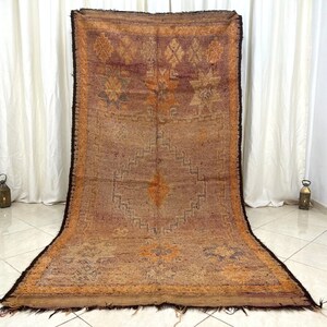 Berber Moroccan Rug, 5x9 Vintage Authentic Rug, Handmade Rug, Handmade Carpet, Tribal Sbaai Rug, Maruecos Alfombras, Tapis Marocain