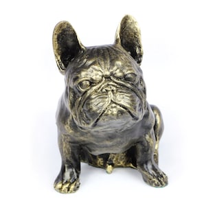 French Bulldog Statue, Cold Cast Bronze Sculpture, Home and Office Decor, Dog Trophy, Dog Figurine, Dog Memorial, Dog Statuette