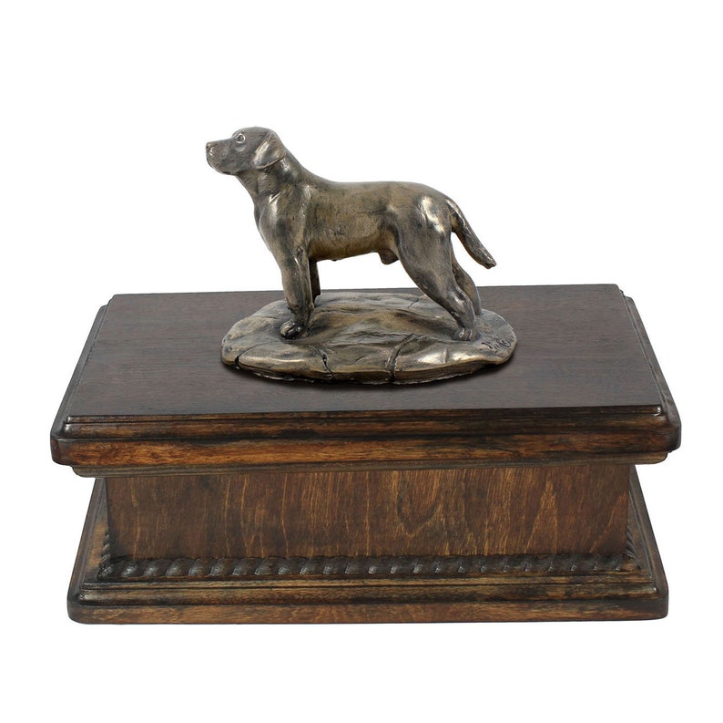 Labrador Retriever Urne für Hund Asche Denkmal mit Statue auf Etsy