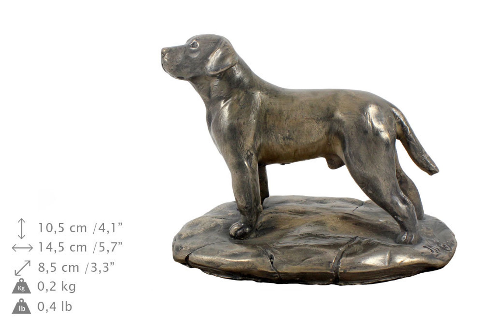 Labrador Retriever Urne für Hund Asche Denkmal mit Statue auf Etsy