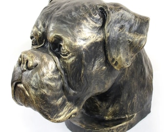 Boxer coupé, statue miniature / buste de chien, édition limitée, Art Dog FR Boxer coupé, statue miniature / buste de chien, édition limitée, Art Dog FR