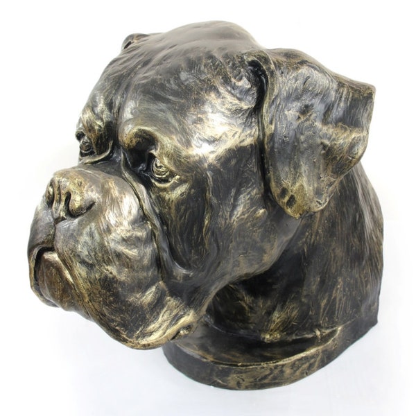 Boxer Dog Garden Statue Etsy