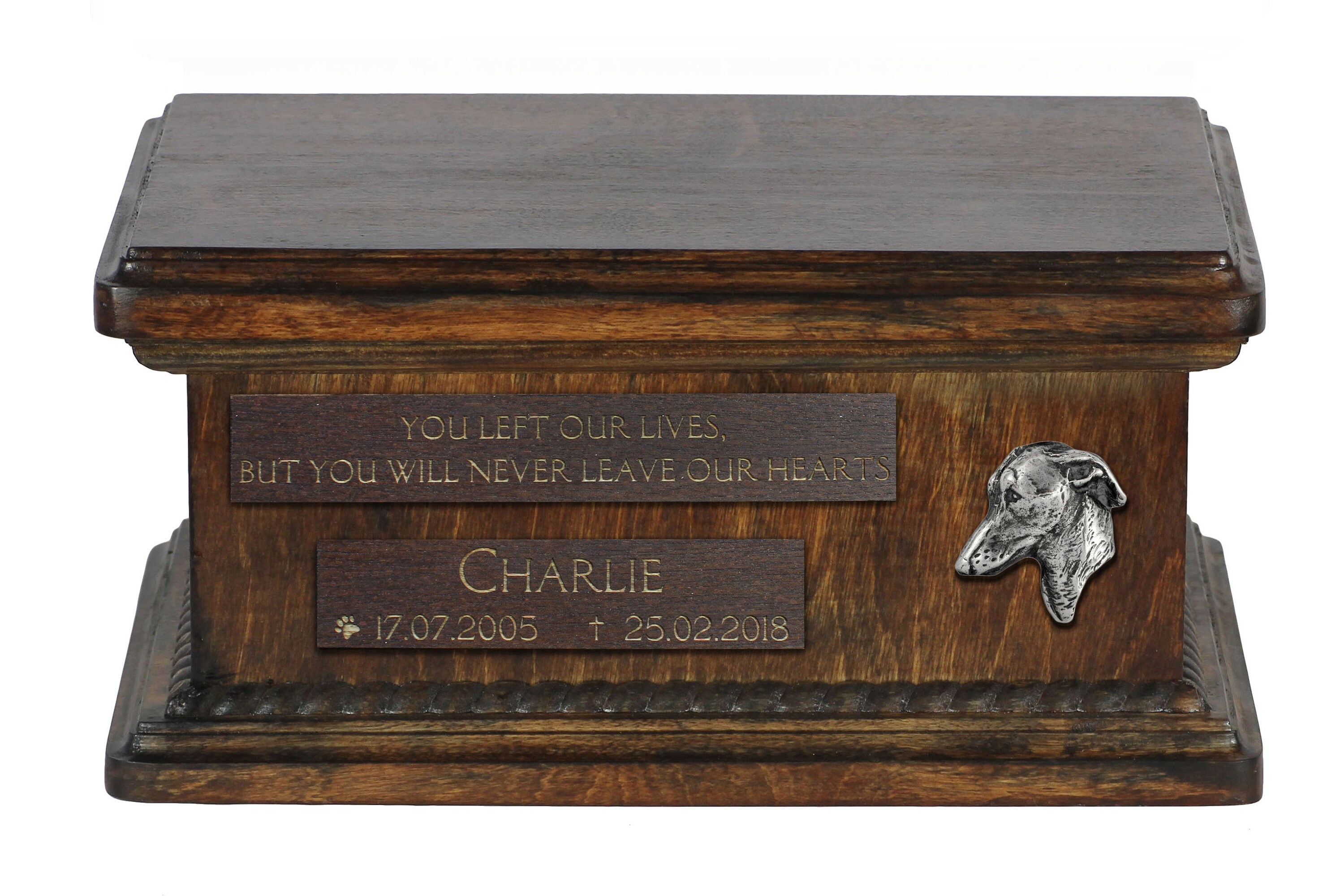 Greyhound hotsell cremation urns