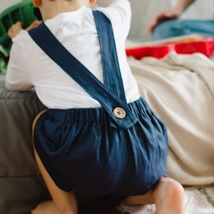 Romper for boy Romper for girl Unisex Baby Romper Boy Outfit for Picture Unisex Linen Romper Toddler Overalls Child Linen Outfit Kids Romper