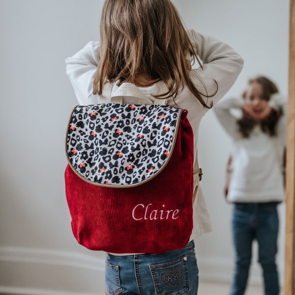 Personalized Child Backpack, Mini backpack for boys, Preschool Backpack personalised, Kids Bag monogrammed, Toddler Size Bag, gift for kids