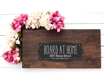 Farmhouse Sign Mockup Blank Flat Lay Product Photography Etsy