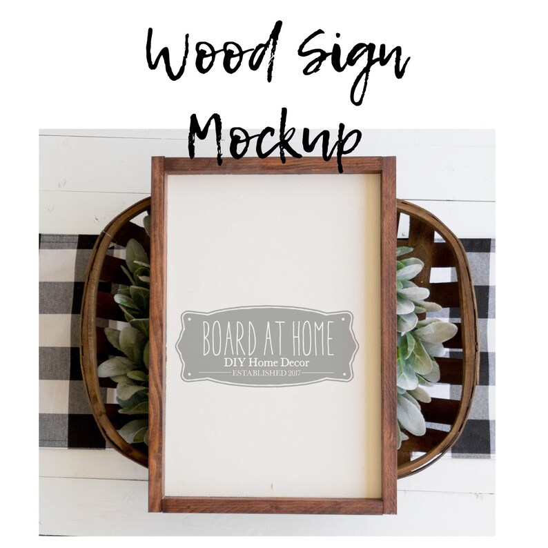 Download Farmhouse Sign/ Mockup/ Blank/ flat lay/ product photography/ | Etsy