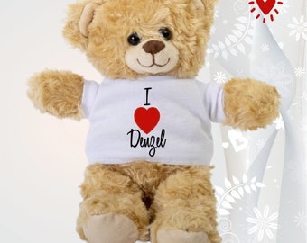 I Love You Teddy Etsy I Love You Teddy Etsy