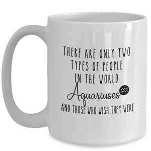Birthday Gift for Aquarius Man, Birthday Gift for Aquarius Woman, Best Birthday Gift for Aquarius, Aquarius Gift for Him, Fun Aquarius Gift