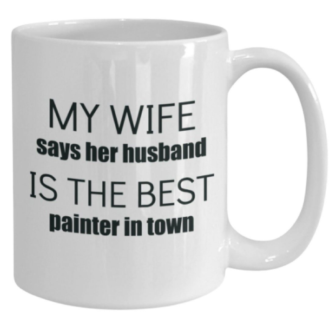 Funny Painter Mug, Painter Gift, Painter Gift Personalize, Commercial