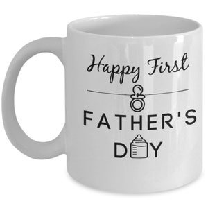 Gift for New Dad Mug|First Father’s Day Mug | Happy First Father’s Day Mug|First Father’s Day Coffee Cup|New Daddy Gift Cup|Daddy Coffee Cup