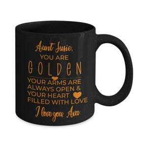 Gift for Aunt, Aunt Gift Mug from Niece, Aunt Birthday Gift, Aunt Birthday, Auntie Gifts, Personalized Aunt Gift, Aunt Gift from Nephew