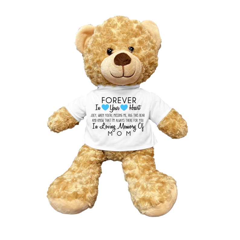 Memory Bear, Sympathy Bear, Loss of Mom, Mother sympathy Gifts, Loss of Loved Ones, Loss of Dad, Children Keepsake Memorial Teddy Bear Gift 22 inch large bear