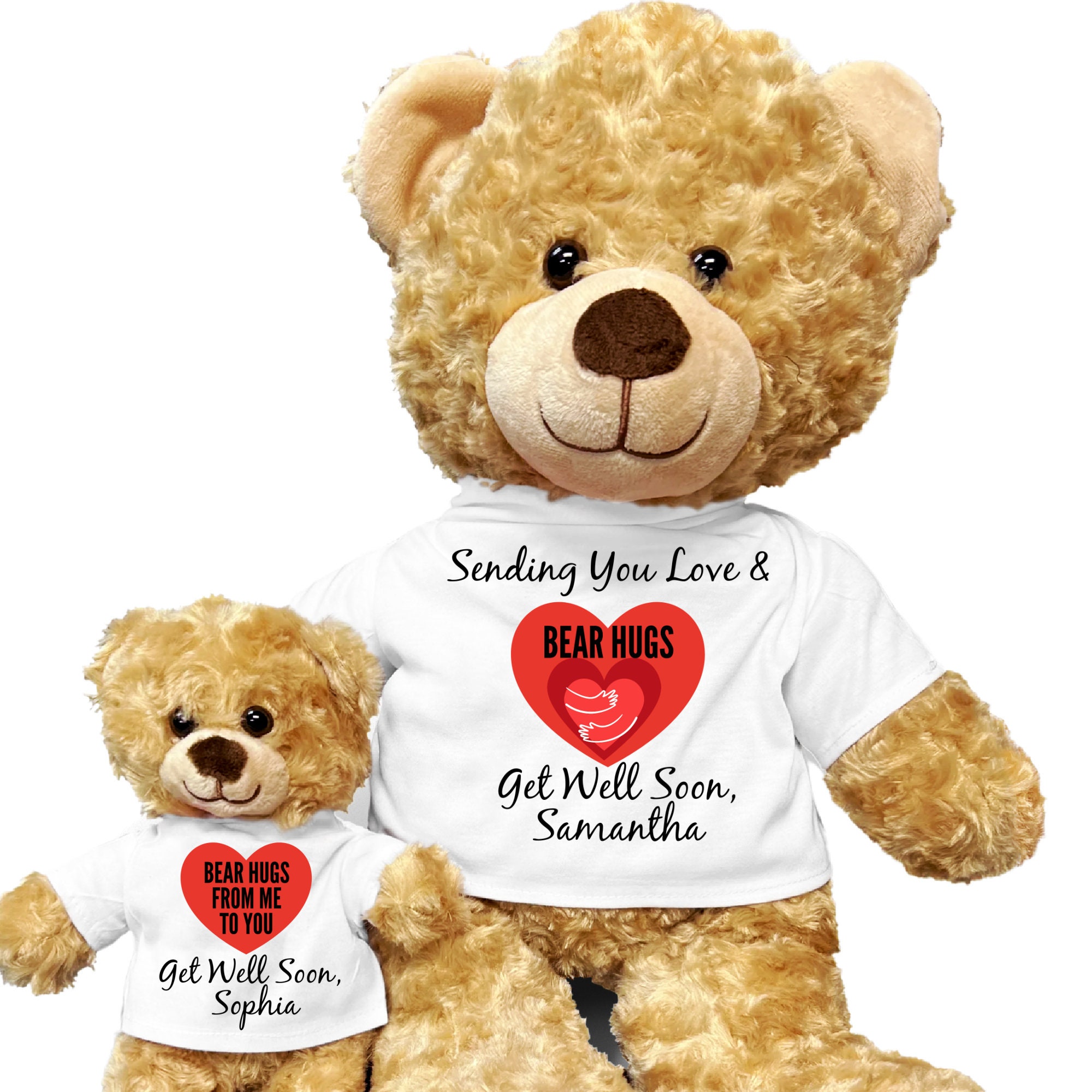 Get Well Soon Smiley Face Teddy Bear : Get Well Soon Teddy Bears