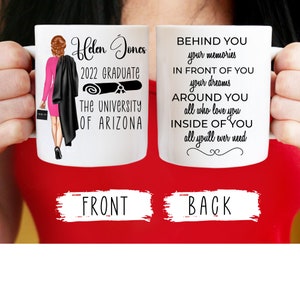 Personalized Graduation Gift, Graduation Gift for Her, Gifts for Her 2023,  Graduation For Her College, Grad Gift for Her Masters. Grad Mug