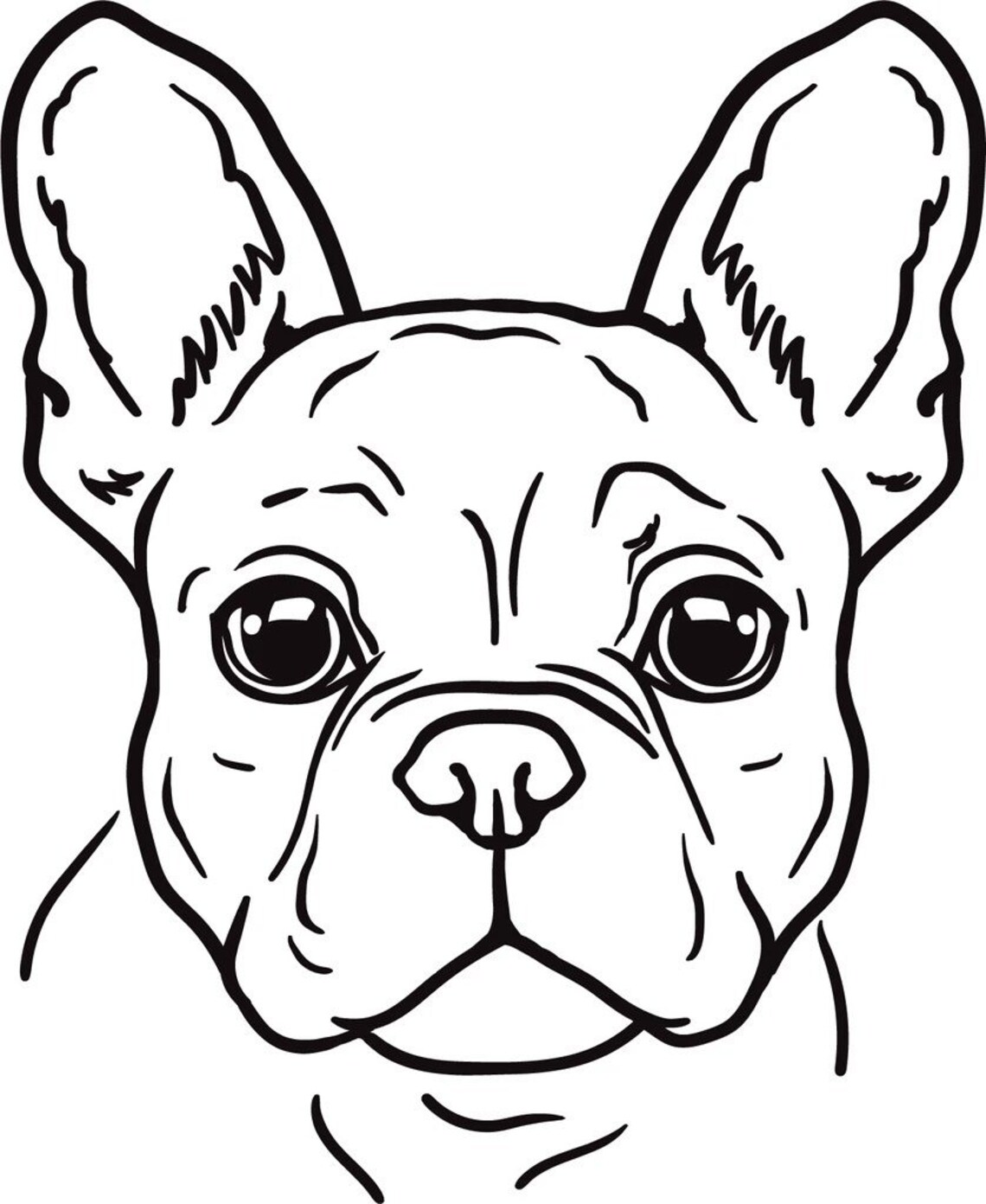Französische Bulldogge Aufkleber