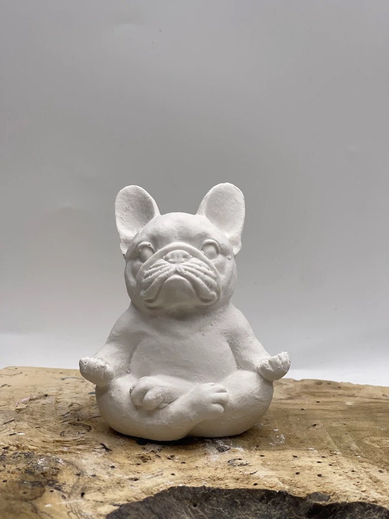 Monkimau Tierfigur Französische Bulldogge Figur - Deko Figuren