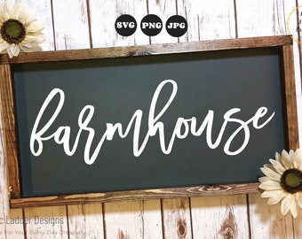 Farmhouse SVG | Kitchen Svg | Farmhouse Style Svg  | Farmhouse cut file | Home Decor Cut File | Dining Room Svg | Family Svg | Cricut Svg